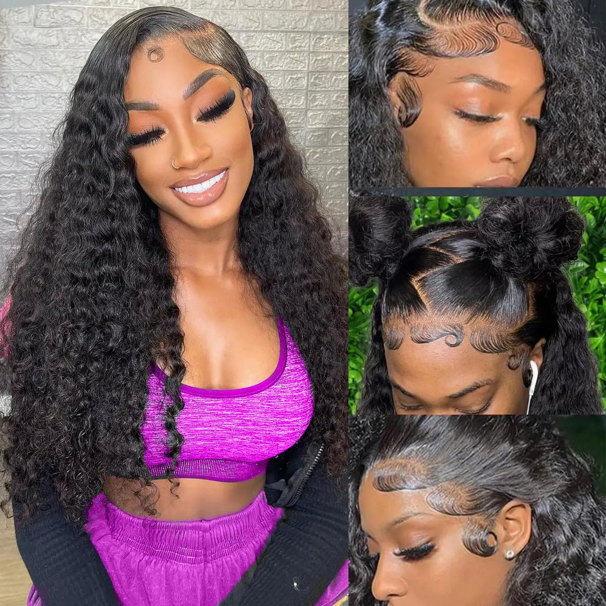 Loose Deep Wave 13x4 13x6 Lace Frontal Human Hair Wigs