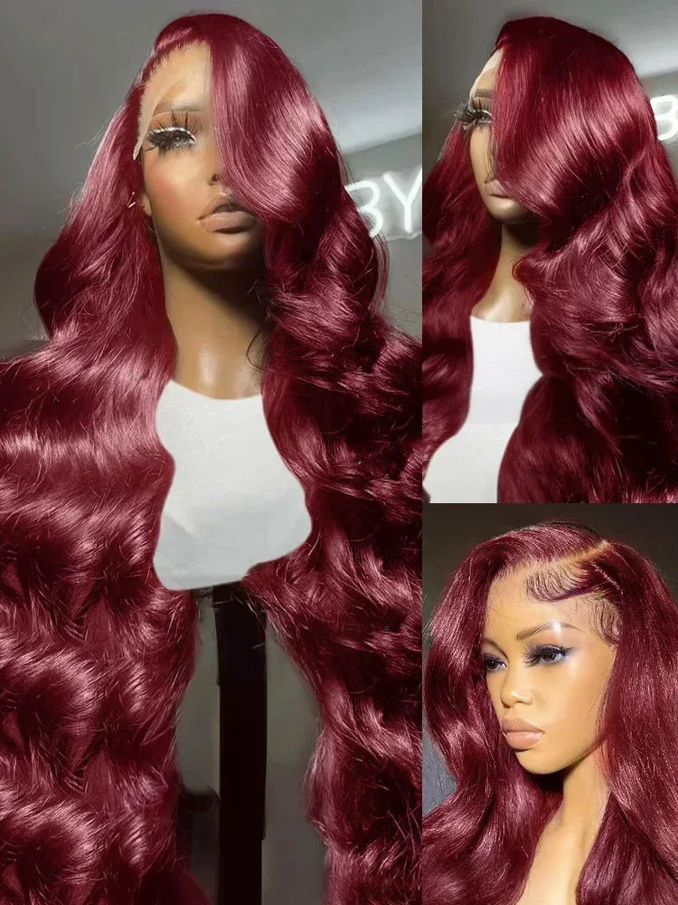 Lace Frontal Wig Remy Body Wave Transparent Lace Front Human Hair Wigs For Women