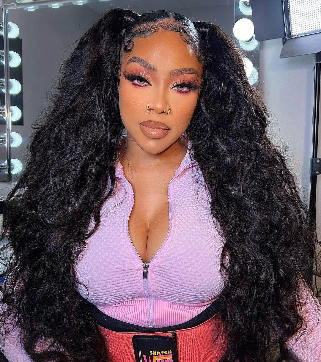 Body Wave Lace Front Wig Pre Plucked Loose Wave Lace Frontal Wig