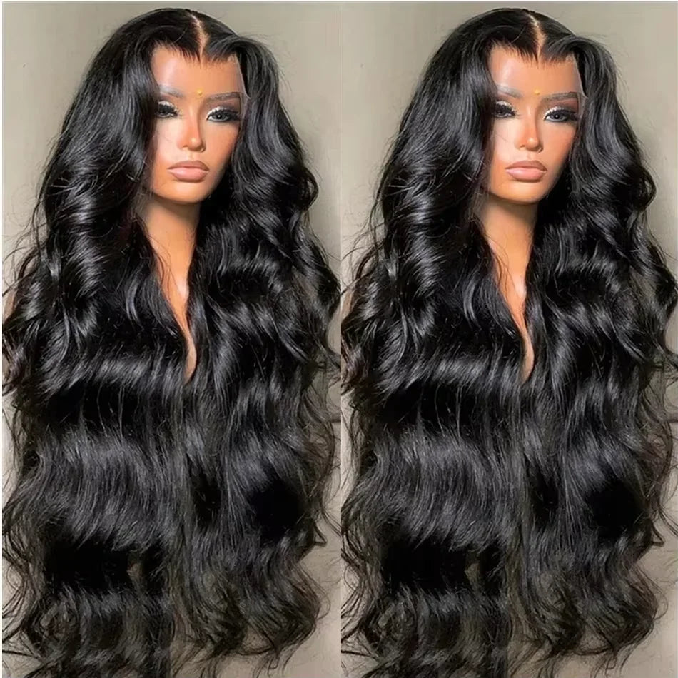 Lace Frontal Wig 100% Human Hair Glueless Wig Ready To Wear 4x4 Closure Wig