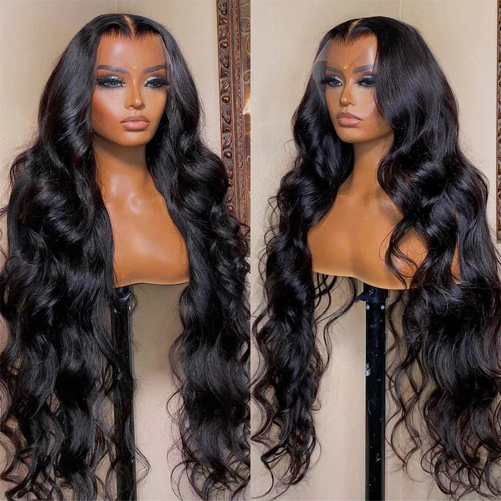 High Density Wave Lace Front Wig Human Hair 13x6 13x4 360 Body Wave HD Lace Front Wigs