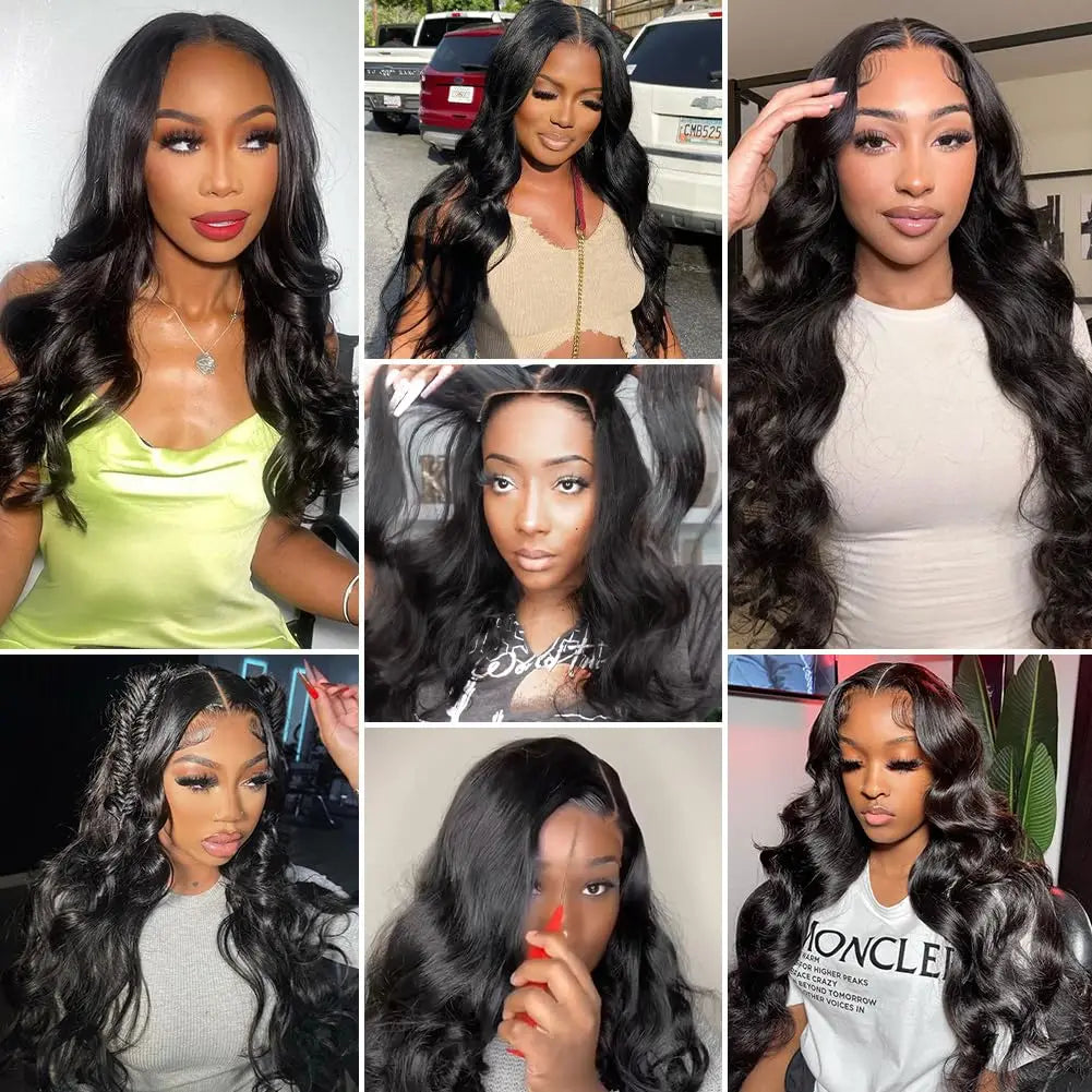 HD Lace Closure Wig Pre Plucked Pre Cut Human Hair Wigs