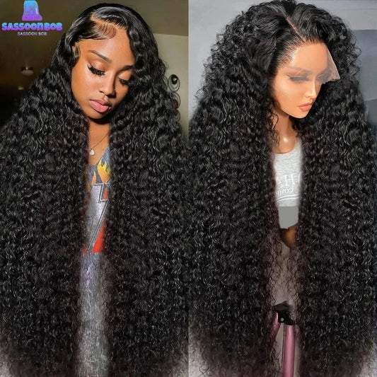 Deep Wave Wigs Human Hair 13x4 13x6 Hd Lace Frontal Wigs Water Wave Lace Closure Wig Remy Brazilian Curly Wigs