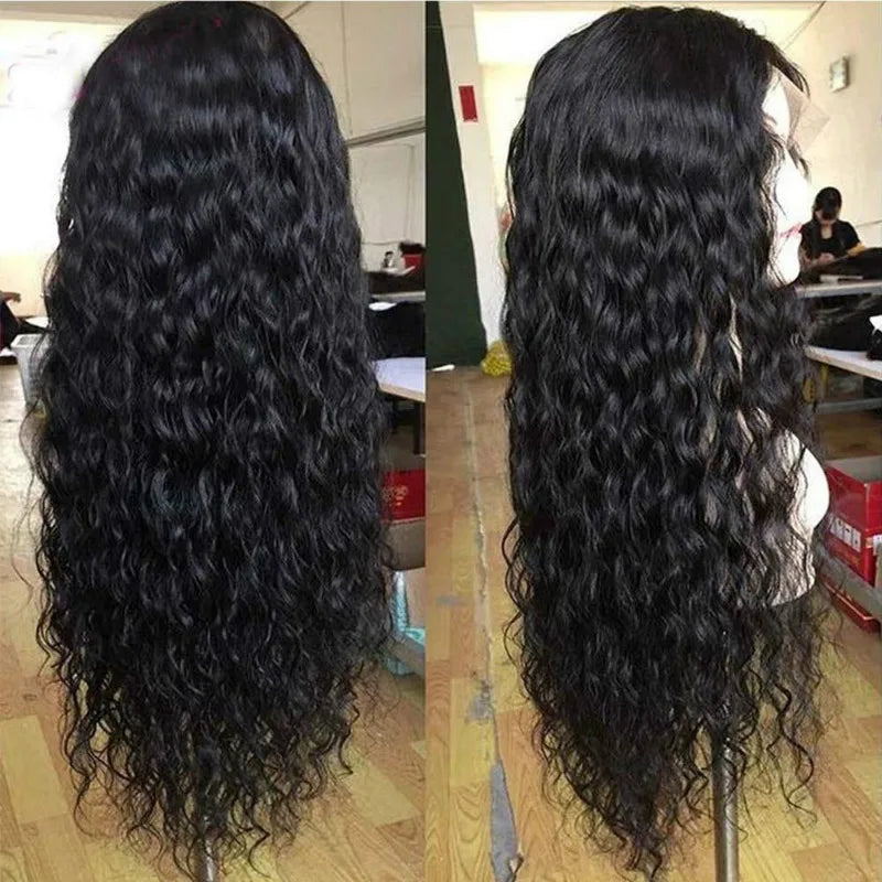 African curls fashion in parting long curly hair corn perm synthetic high temperature silk wig