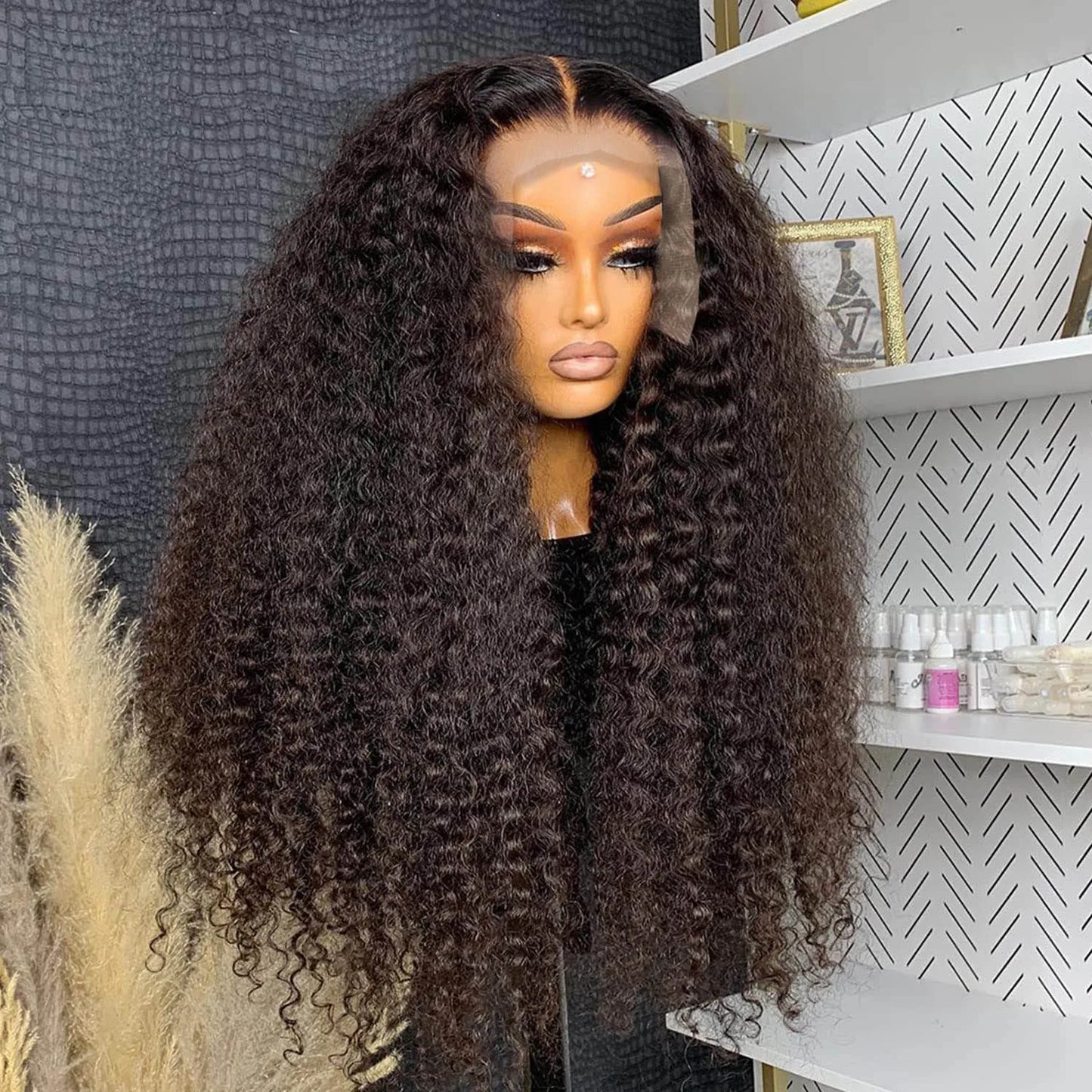 Lace Frontal Wig Water Deep Wave Human Hair Wigs