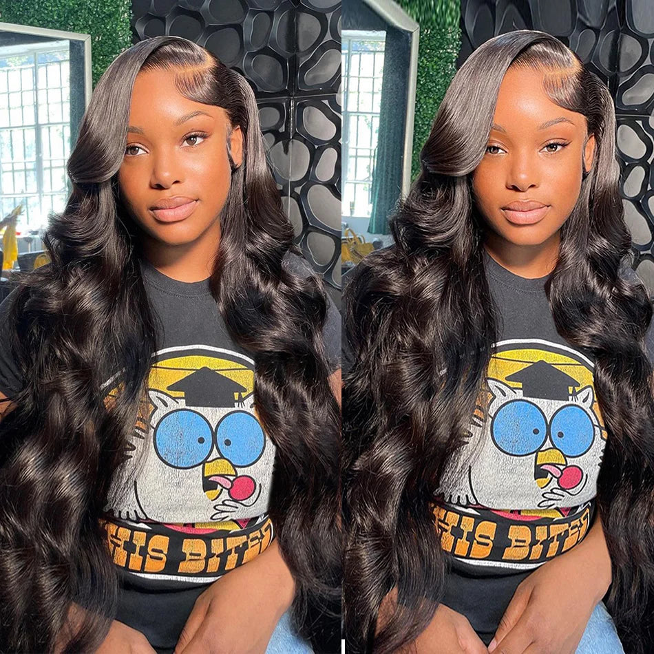 Body Wave Lace Front Wig Pre Plucked Loose Wave Lace Frontal Wig