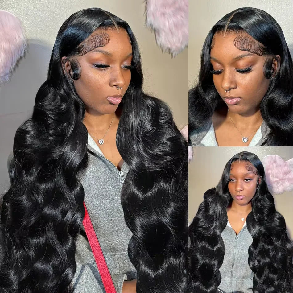 Lace Frontal Wig 100% Human Hair Glueless Wig Ready To Wear 4x4 Closure Wig