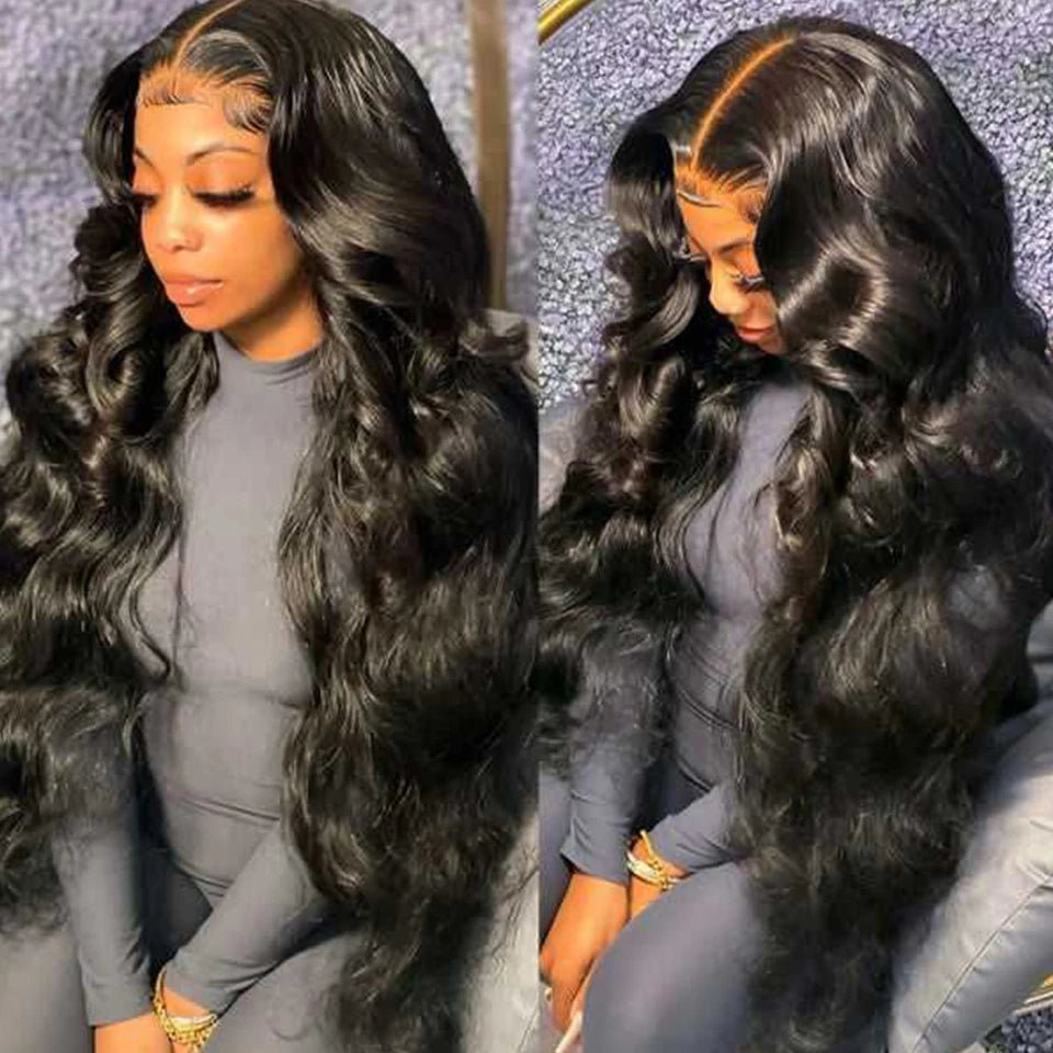 Body Wave Transparent Wear To Go 13*5*2 T Lace Wig Human Hair Wigs